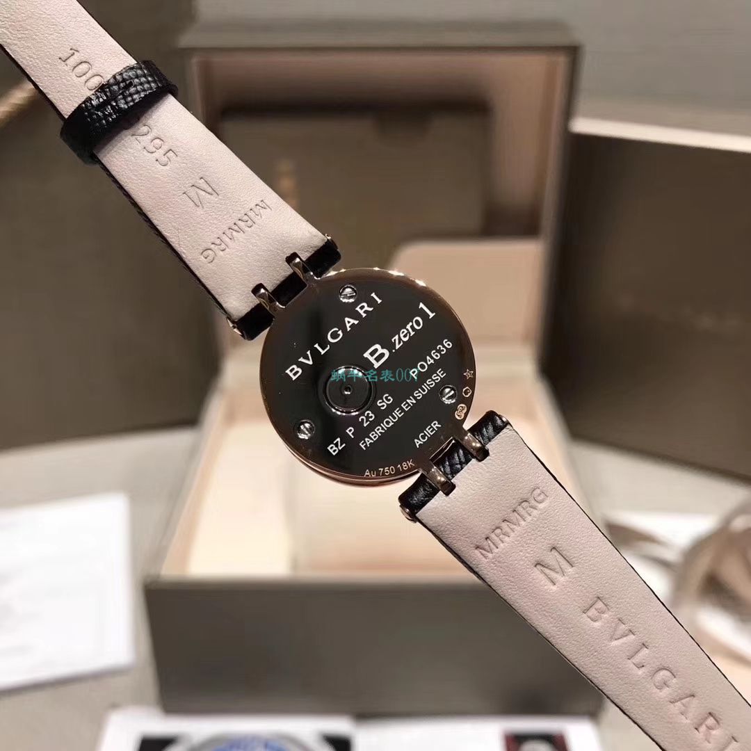 BV Factory  High quality  Replica  BVLGARI 女表B.ZERO1系列102321 BZ23C11SGCL/12 wrist watches  / BG032
