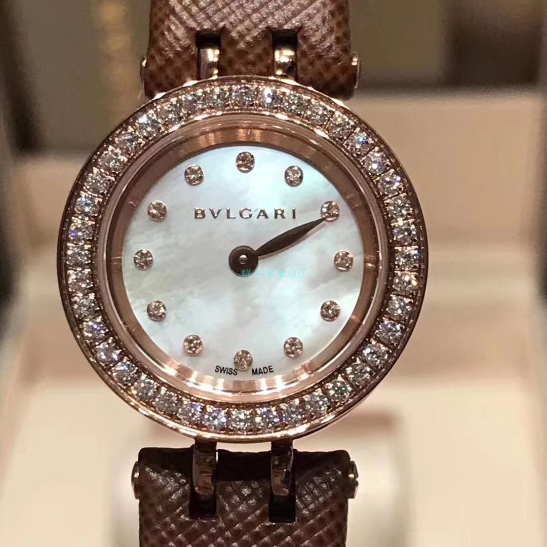 BV Factory  High quality  Replica  BVLGARI 女表B.ZERO1系列102321 BZ23C11SGCL/12 wrist watches  / BG032