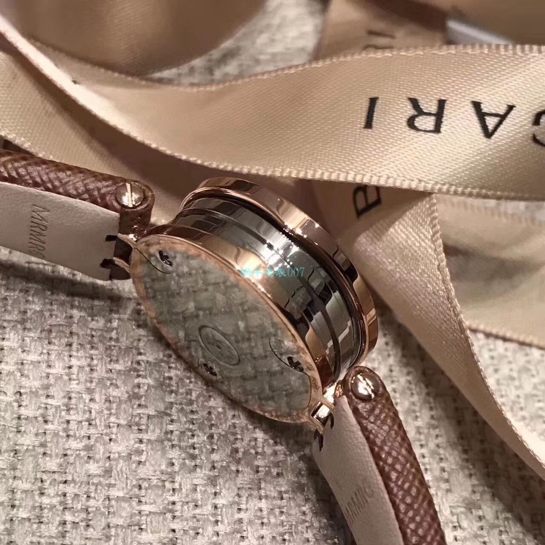 BV Factory  High quality  Replica  BVLGARI 女表B.ZERO1系列102321 BZ23C11SGCL/12 wrist watches  / BG032