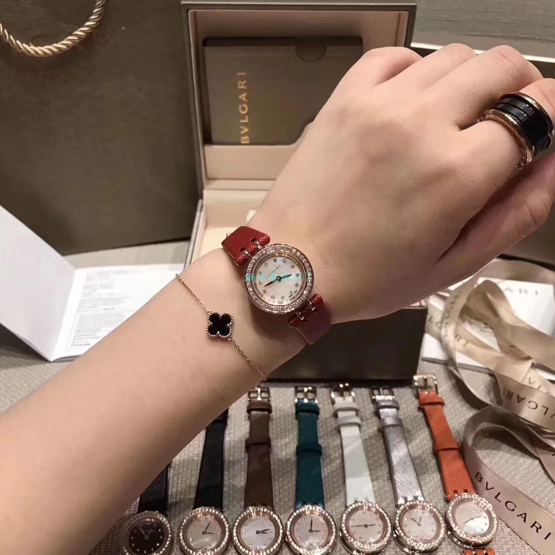 BV Factory  High quality  Replica  BVLGARI 女表B.ZERO1系列102321 BZ23C11SGCL/12 wrist watches  / BG032