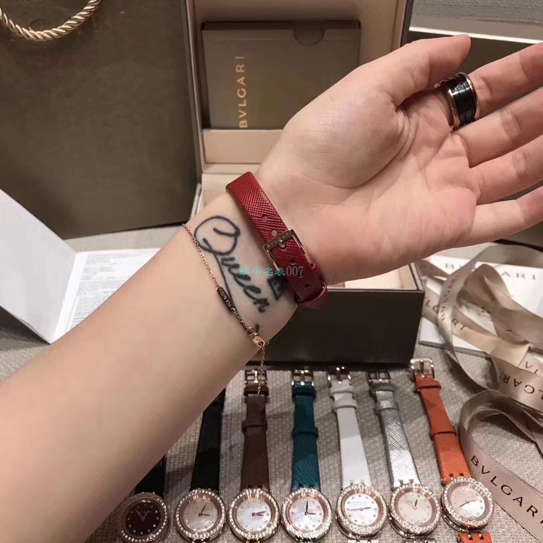 BV Factory  High quality  Replica  BVLGARI 女表B.ZERO1系列102321 BZ23C11SGCL/12 wrist watches  / BG032
