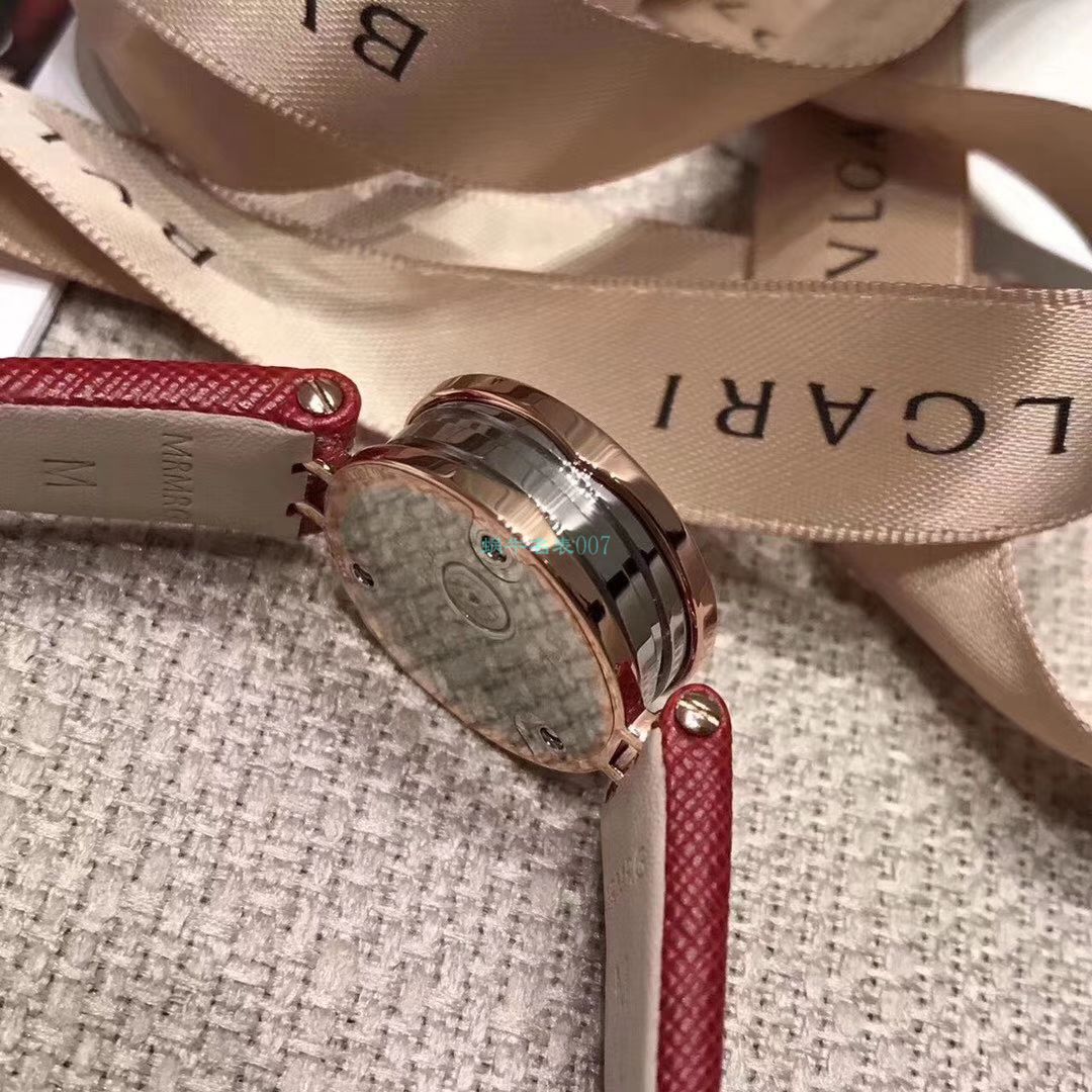 BV Factory  High quality  Replica  BVLGARI 女表B.ZERO1系列102321 BZ23C11SGCL/12 wrist watches  / BG032