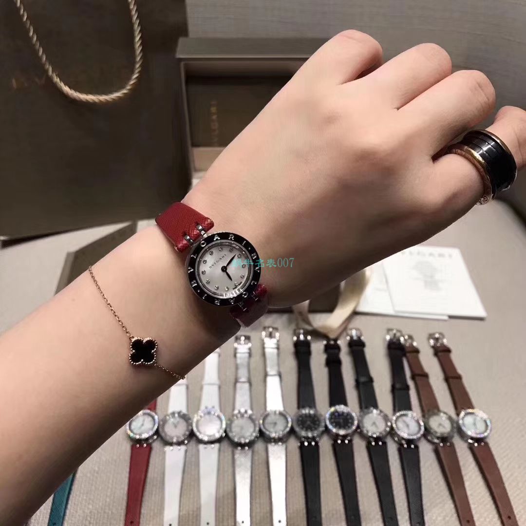 BV Factory  High quality  Replica  BVLGARI 女表B.ZERO1系列102321 BZ23C11SGCL/12 wrist watches  / BG032