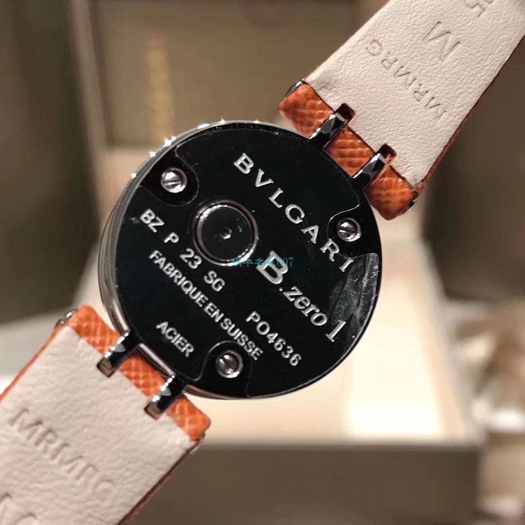 BV Factory  High quality  Replica  BVLGARI 女表B.ZERO1系列102321 BZ23C11SGCL/12 wrist watches  / BG032