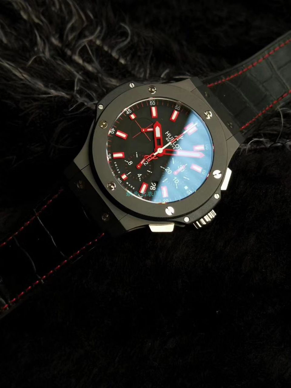 V6 Factory  High quality  Replica  hublot  big bang  Watches 301.CI.1123.GR wrist watches  / YB088