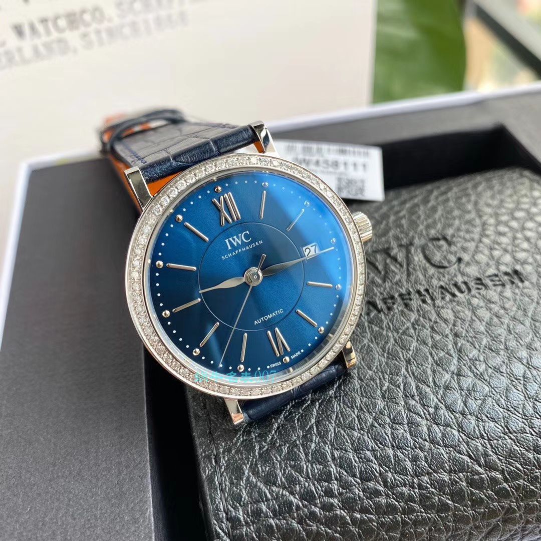 原单真钻 IWC 女装柏涛菲诺系列IW458111 wrist watches  / WG526
