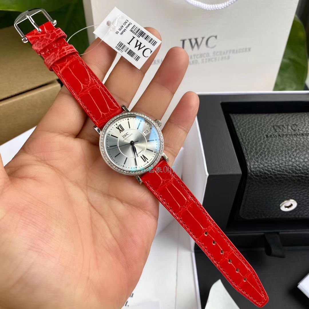 原单真钻IWC女表 IWC 柏涛菲诺系列IW458109 wrist watches  / WG527