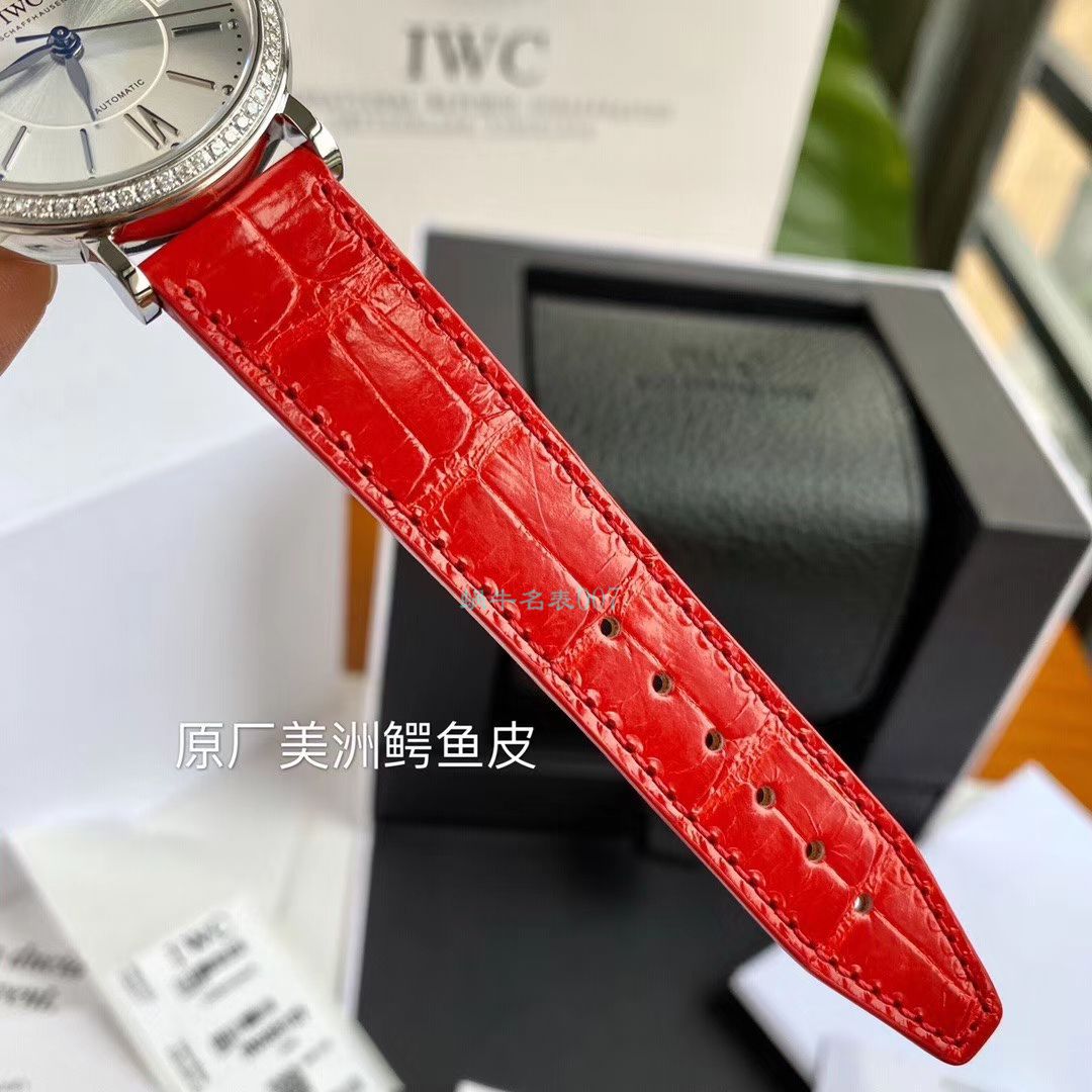 原单真钻IWC女表 IWC 柏涛菲诺系列IW458109 wrist watches  / WG527
