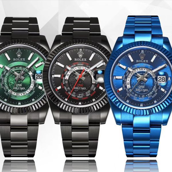 WWF Factory 官网 Rolex 天行者sky Dweller wrist watches DIW团队改装款