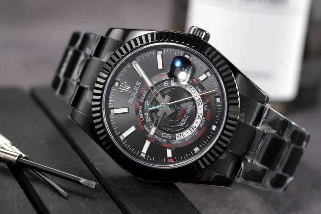 WWF Factory 官网 Rolex 天行者sky Dweller wrist watches DIW团队改装款 / R580