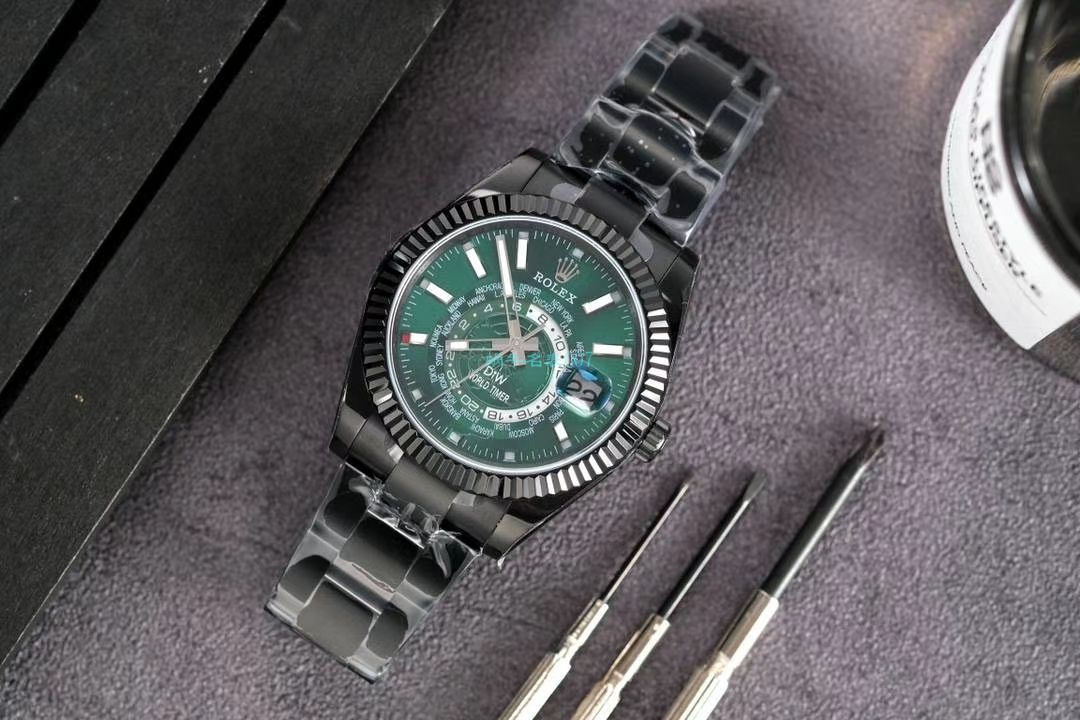 WWF Factory 官网 Rolex 天行者sky Dweller wrist watches DIW团队改装款 / R580