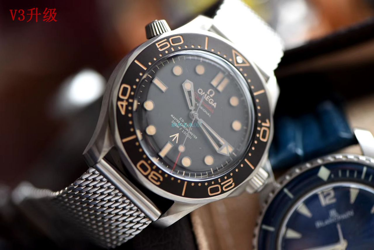 VS Factory V3升级版OMEGA007 top  Replica Copy 无暇赴死 Seamaster 300米210.90.42.20.01.001 wrist watches  / M697
