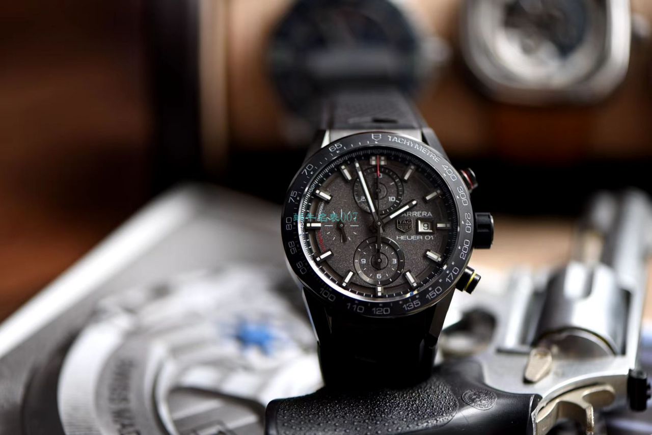 XF Factory 新品力作 TAG Heuer 卡莱拉月球表面CAR201J.FT6087 wrist watches  / TG096