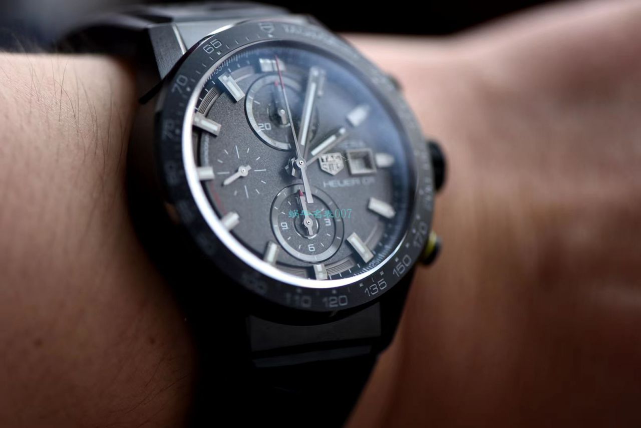 XF Factory 新品力作 TAG Heuer 卡莱拉月球表面CAR201J.FT6087 wrist watches  / TG096