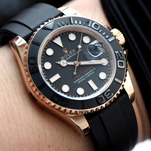 独家 Video analysis LF Factory  top  Replica Copy  Rolex 新款金 Yacht-Master m126655-0002 wrist watches 