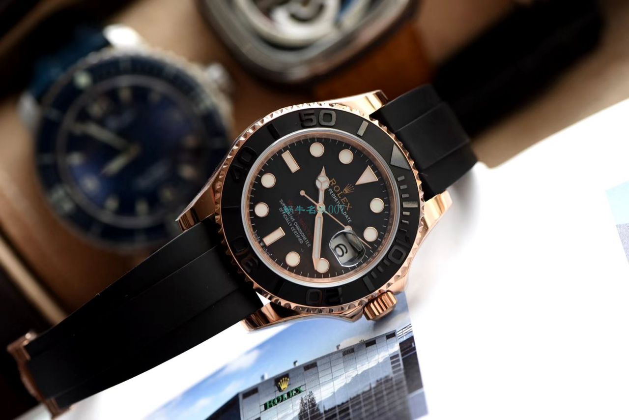 独家 Video analysis LF Factory  top  Replica Copy  Rolex 新款金 Yacht-Master m126655-0002 wrist watches  / R581