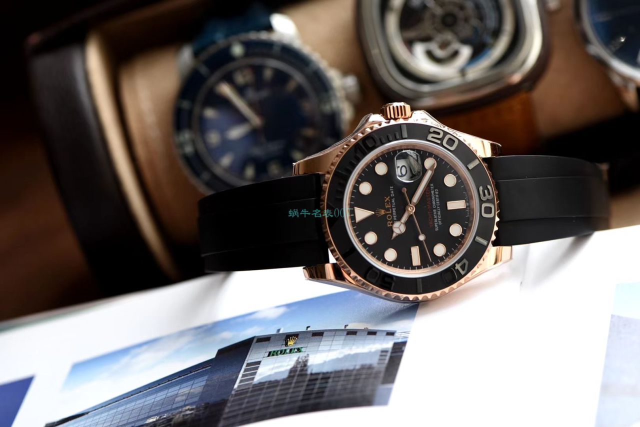 独家 Video analysis LF Factory  top  Replica Copy  Rolex 新款金 Yacht-Master m126655-0002 wrist watches  / R581