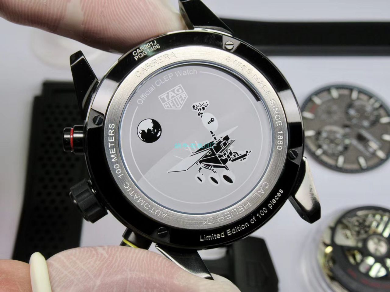 XF Factory 新品力作 TAG Heuer 卡莱拉月球表面CAR201J.FT6087 wrist watches  / TG096