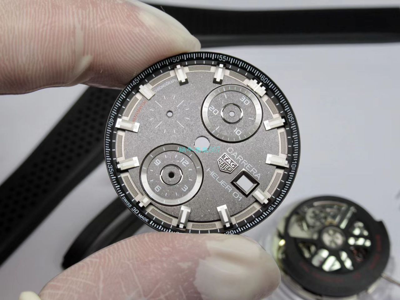 XF Factory 新品力作 TAG Heuer 卡莱拉月球表面CAR201J.FT6087 wrist watches  / TG096