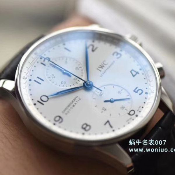 YL Factory  High quality  Replica 背透 IWC 葡计150周年纪念IW371602 wrist watches 
