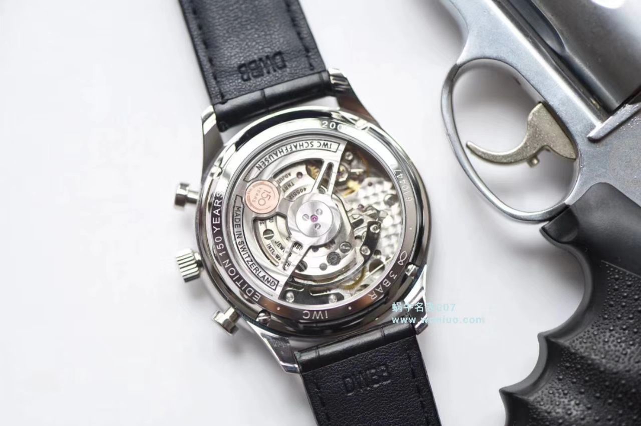 YL Factory  top  Replica Copy 背透葡计 IWC 150周年纪念IW371601 wrist watches  / WG529