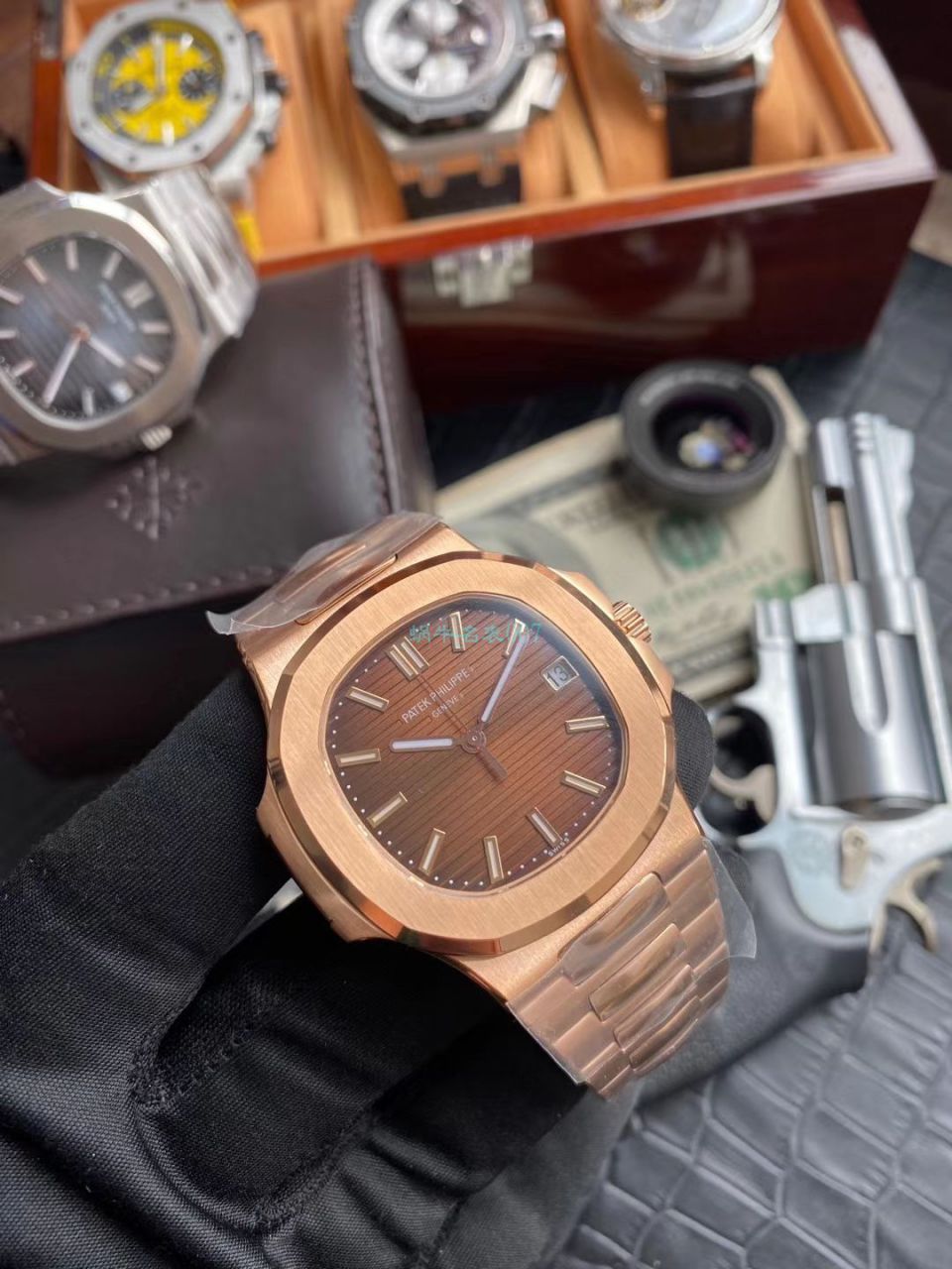 3K Factory  PATEK PHILIPPE  Nautilus  Replica Copy 5711/1R-001一体机 copy customized  Movement 版本 / BD290