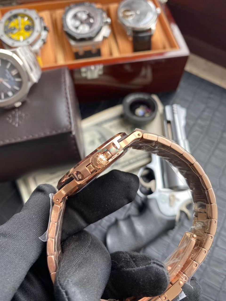 3K Factory  PATEK PHILIPPE  Nautilus  Replica Copy 5711/1R-001一体机 copy customized  Movement 版本 / BD290