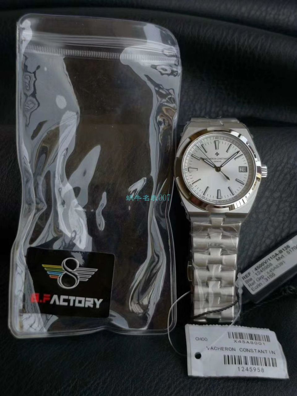 8F Factory  top  Replica Copy  Watches Vacheron Constantin   Overseas 系列4500V/110A-B126 wrist watches  / JS217