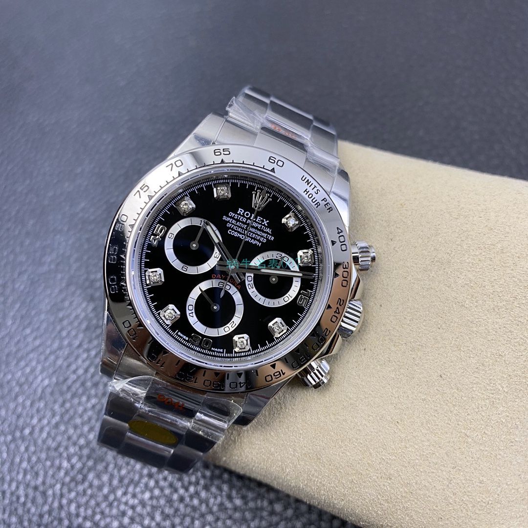 NOOB Factory  High quality  Replica Watches  Rolex  Cosmograph Daytona  Ditongna 系列m116509-0055 黑盘 wrist watches  / R591