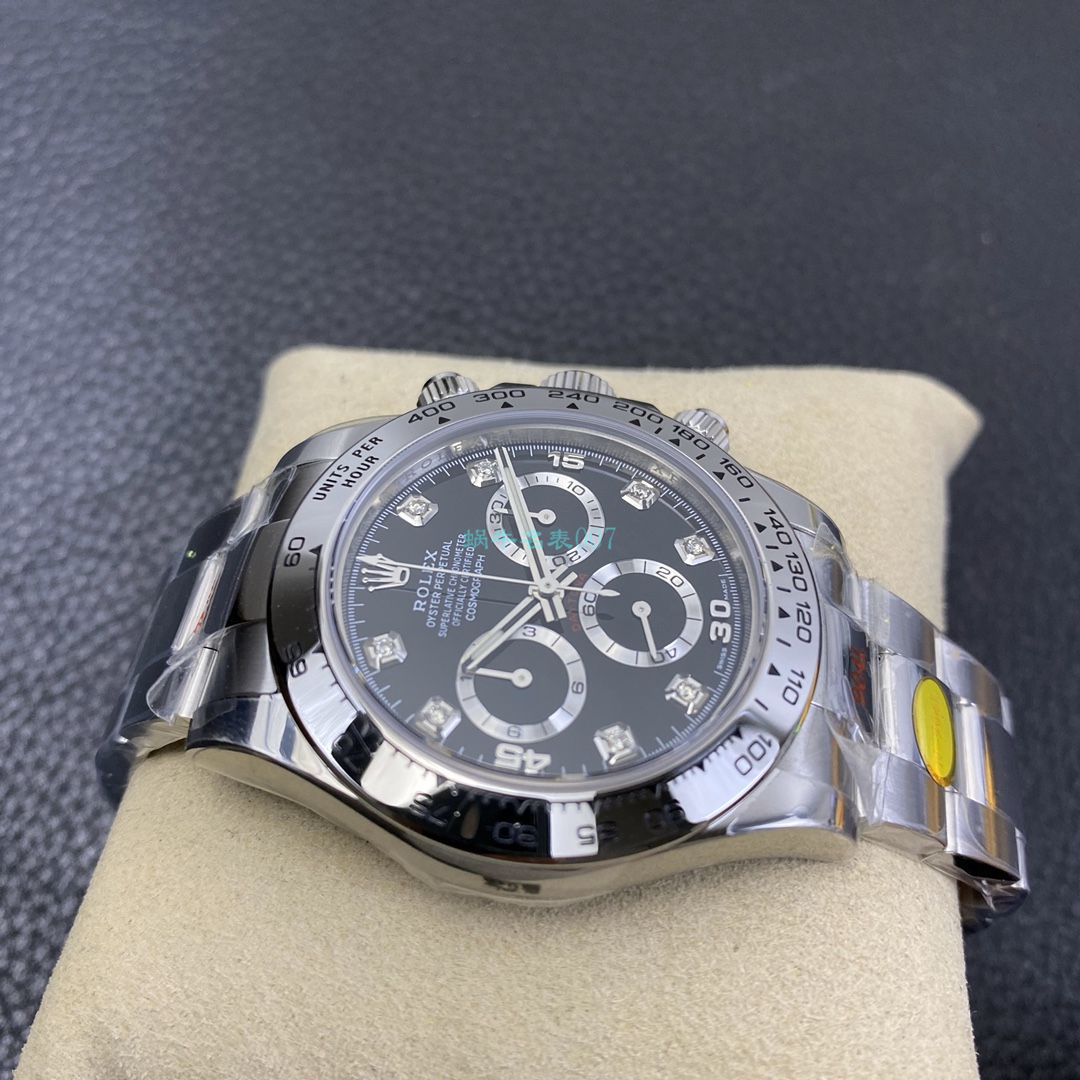 NOOB Factory  High quality  Replica Watches  Rolex  Cosmograph Daytona  Ditongna 系列m116509-0055 黑盘 wrist watches  / R591