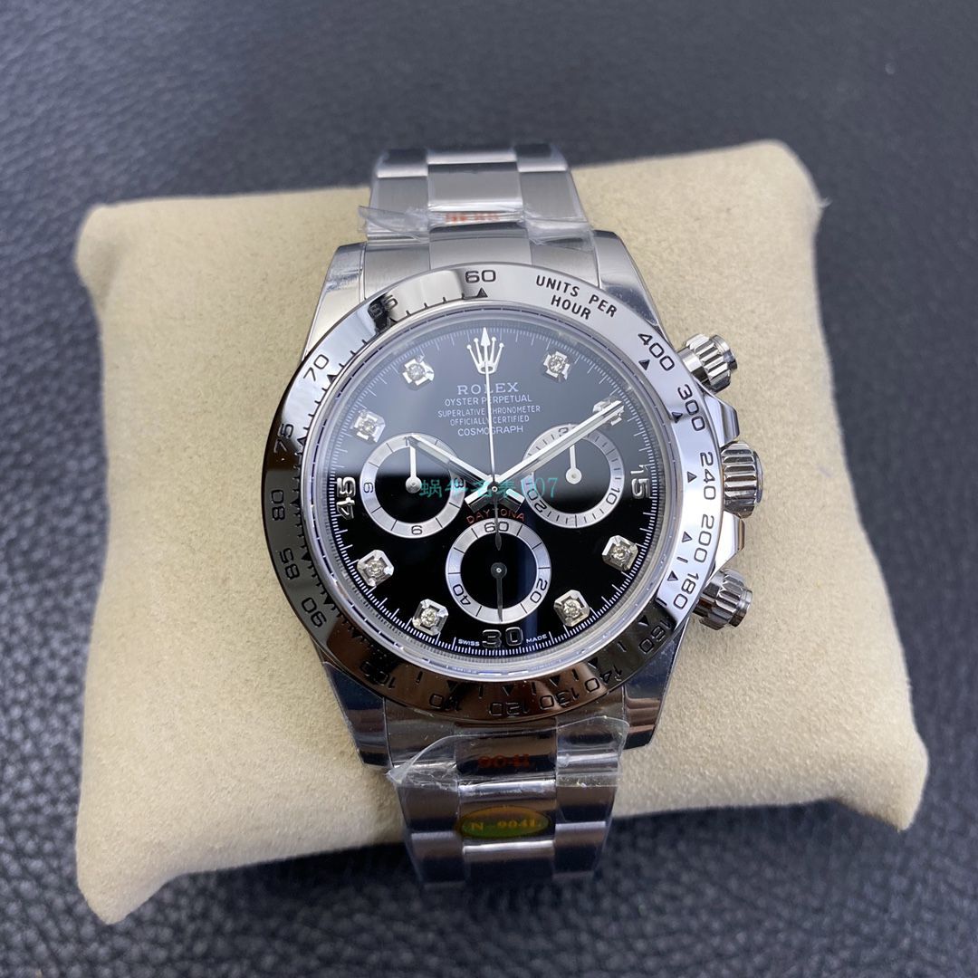 NOOB Factory  High quality  Replica Watches  Rolex  Cosmograph Daytona  Ditongna 系列m116509-0055 黑盘 wrist watches  / R591