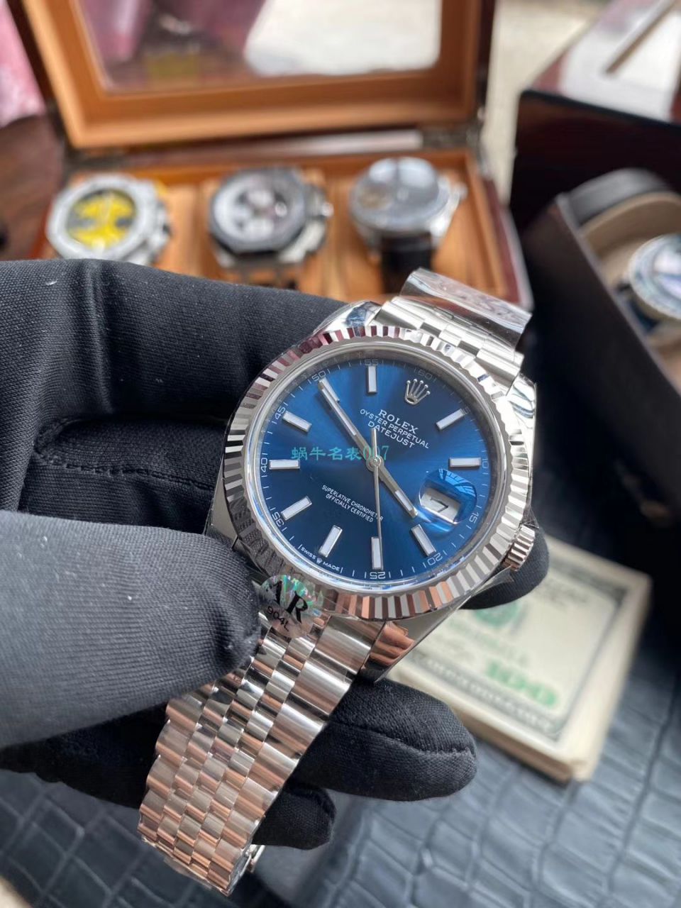 AR Factory  Rolex DATEJUST  Datejust 41毫米904钢V3版 Replica Copy m126334-0002 wrist watches  / R592