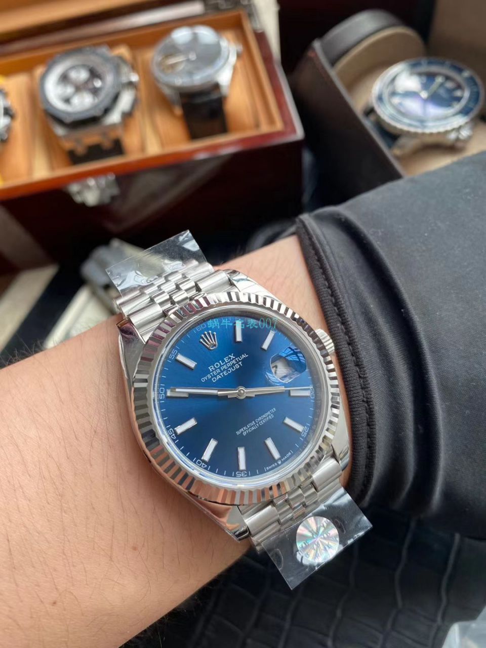 AR Factory  Rolex DATEJUST  Datejust 41毫米904钢V3版 Replica Copy m126334-0002 wrist watches  / R592