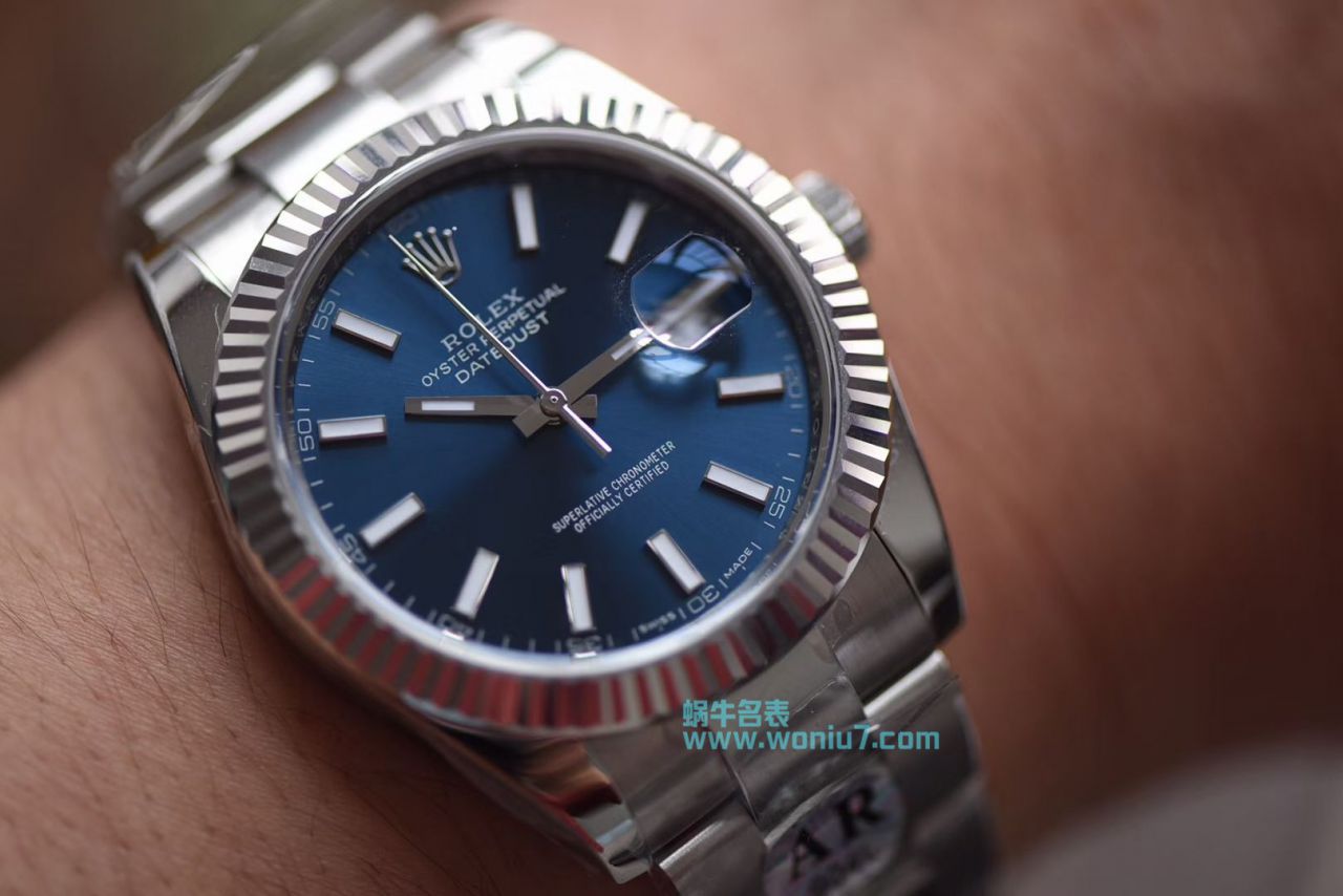 AR Factory  Rolex DATEJUST  Datejust 41毫米904钢V3版 Replica Copy m126334-0002 wrist watches  / R592