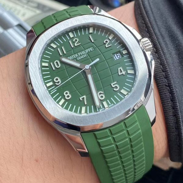 ZF Factory  High quality  Replica Watches  PATEK PHILIPPE 绿面手雷5168G-010 wrist watches 