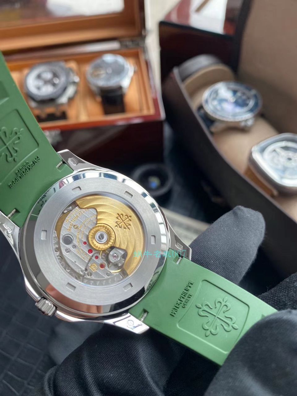ZF Factory  High quality  Replica Watches  PATEK PHILIPPE 绿面手雷5168G-010 wrist watches  / BD291