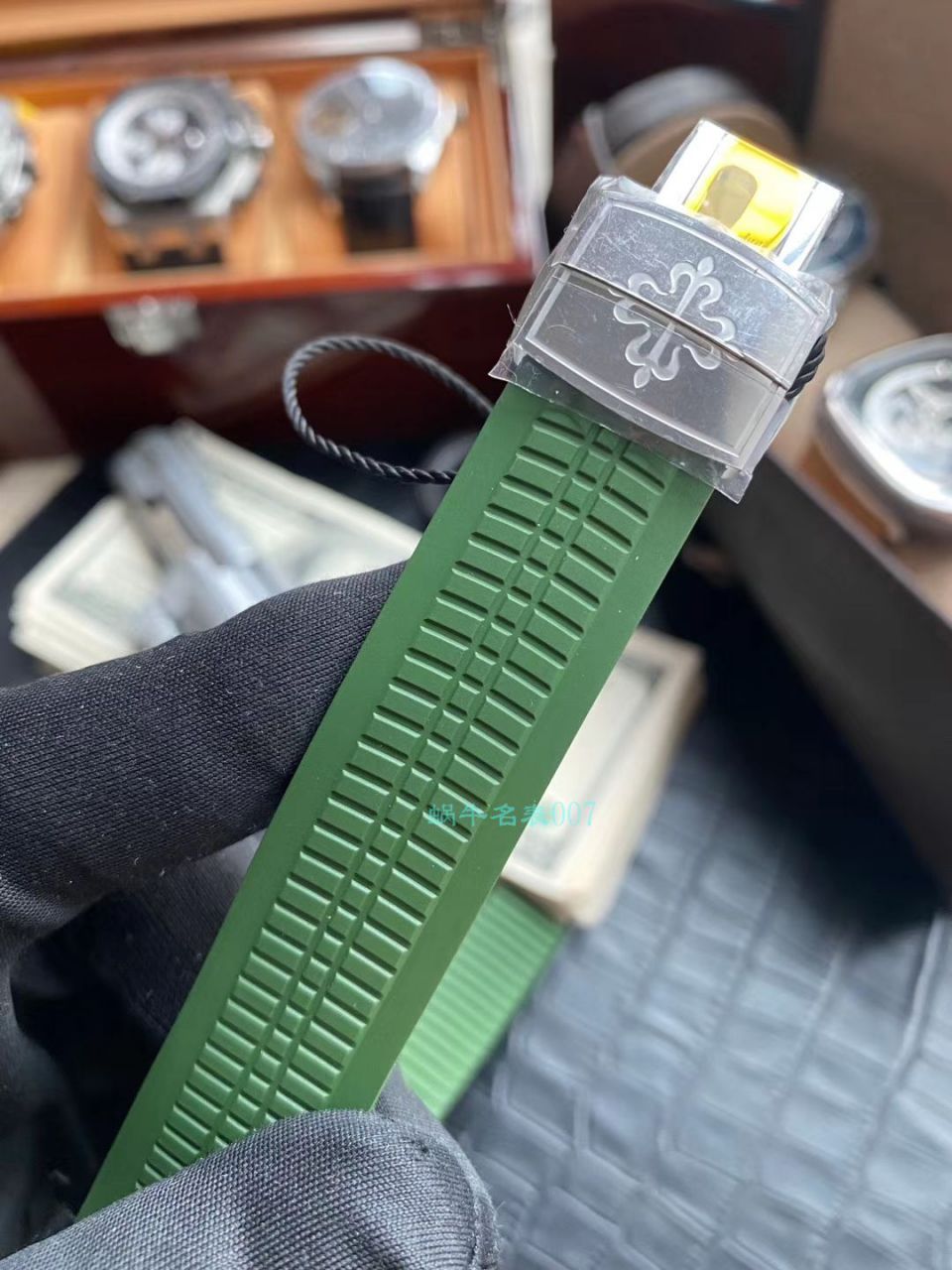ZF Factory  High quality  Replica Watches  PATEK PHILIPPE 绿面手雷5168G-010 wrist watches  / BD291