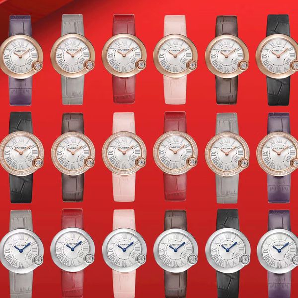 V6 Factory  top  Replica Copy  Watches  Cartier  告白气球女装30毫米WGBL0005，WJBL0008 wrist watches 