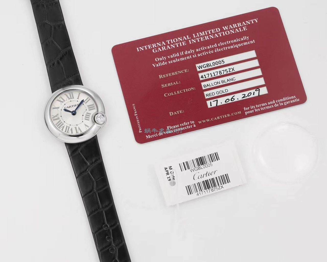 V6 Factory  top  Replica Copy  Watches  Cartier  告白气球女装30毫米WGBL0005，WJBL0008 wrist watches  / K277