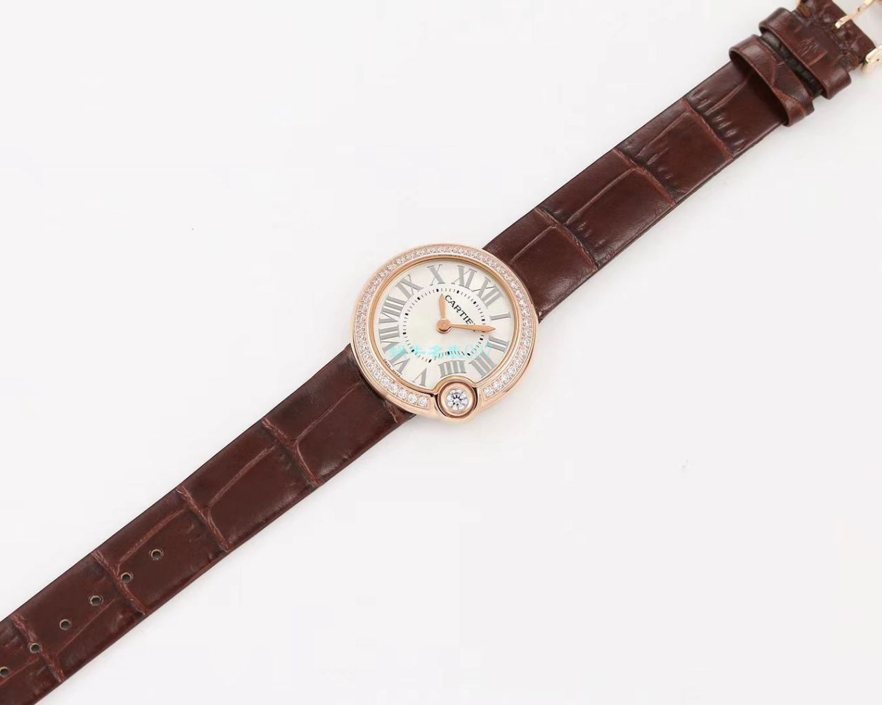V6 Factory  top  Replica Copy  Watches  Cartier  告白气球女装30毫米WGBL0005，WJBL0008 wrist watches  / K277