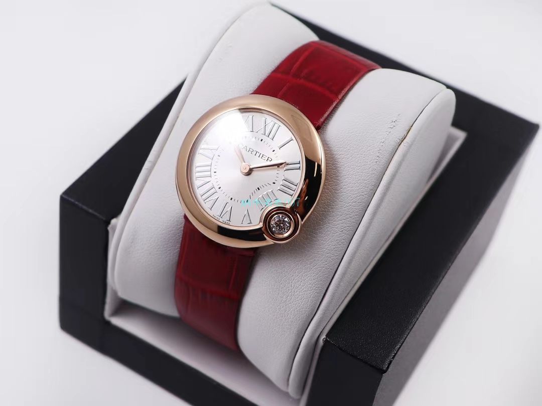 V6 Factory  top  Replica Copy  Watches  Cartier  告白气球女装30毫米WGBL0005，WJBL0008 wrist watches  / K277