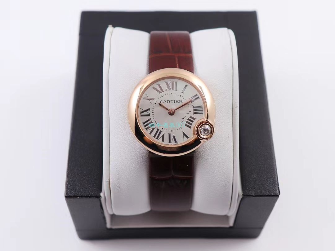 V6 Factory  top  Replica Copy  Watches  Cartier  告白气球女装30毫米WGBL0005，WJBL0008 wrist watches  / K277