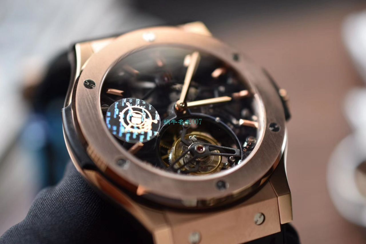 JB Factory  top  Replica Copy  hublot  Tourbillon 经典融合505.OX.0180.LR wrist watches  / YB091