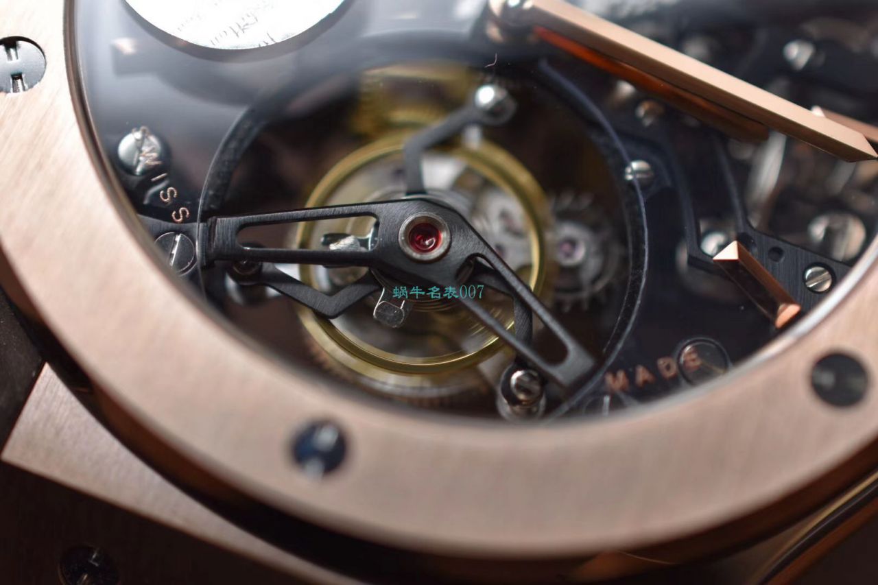 JB Factory  top  Replica Copy  hublot  Tourbillon 经典融合505.OX.0180.LR wrist watches  / YB091