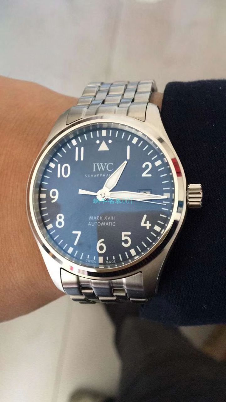 【 Video analysis  Best 的 High quality  Replica Watches 网站】V7 Factory  IWC 飞行员 MARK XVII 小王子IW327014 wrist watches  / WG359V7