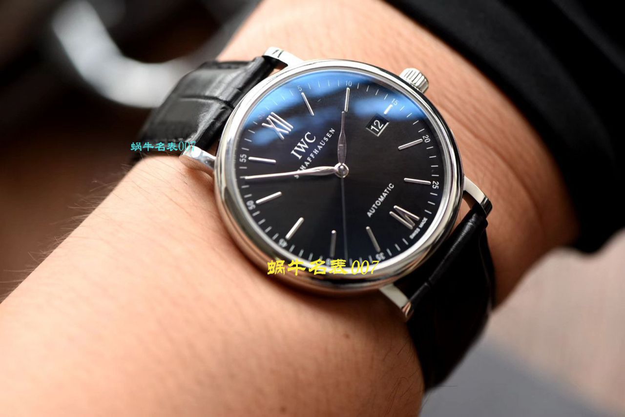 【 Video analysis  Best 的 Knockoff  Watches 网站】V7 Factory  IWC 柏涛菲诺系列IW356504 wrist watches  / WG387V7