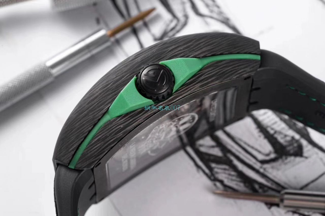 TW Factory 推出 Replica Copy 法穆兰 carbon fiber WPHH 2020 Vanguard™ Racing镂空系列 wrist watches  / FL070