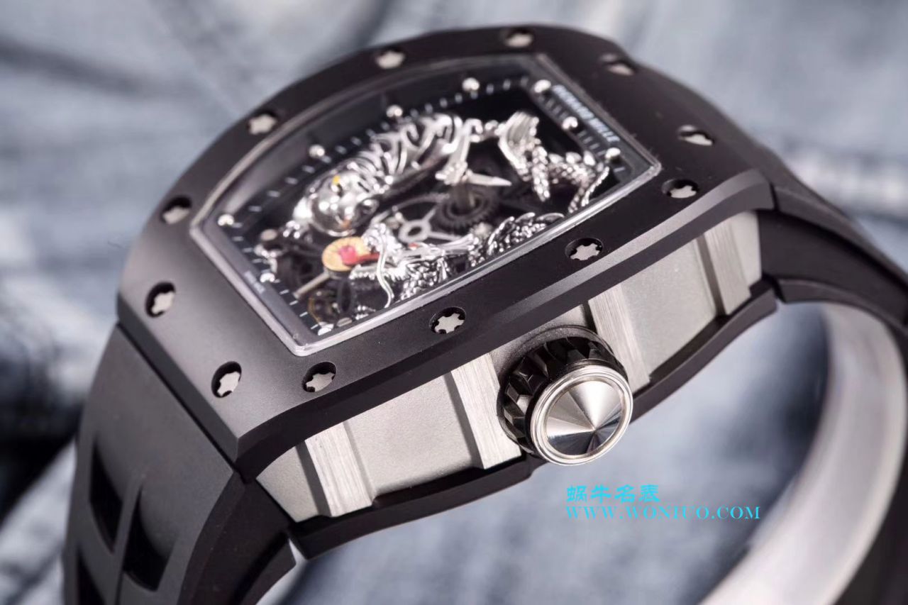 KV Factory  Replica RICHARD MILLE理查德米尔RM057 / RM051龙虎韩口进口 Composite 最强版 / KVRM051