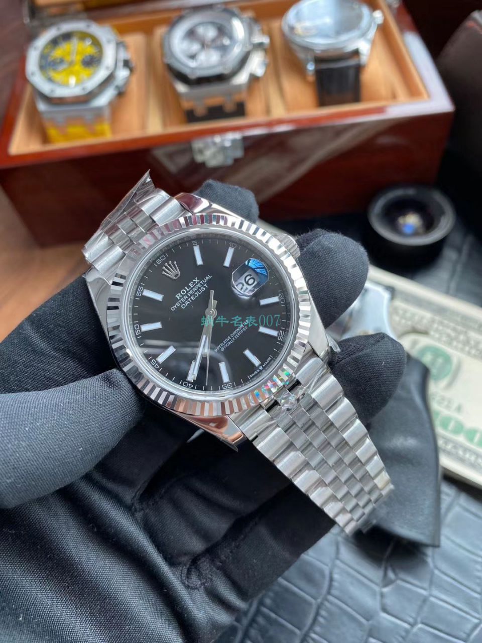 AR Factory  Rolex DATEJUST  Datejust 41毫米904钢V3版 Replica Copy m126334-0002 wrist watches  / R592