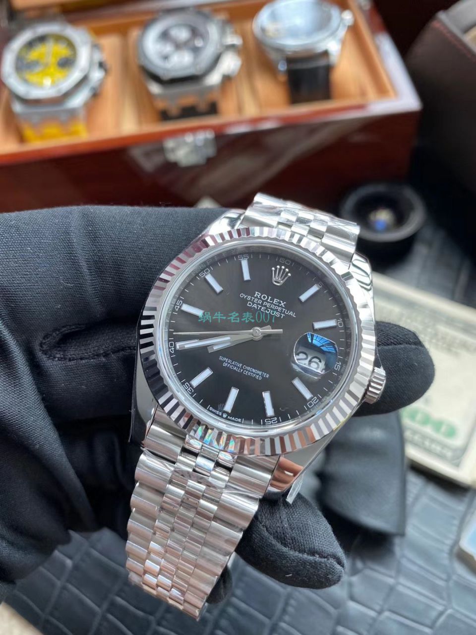 AR Factory  Rolex DATEJUST  Datejust 41毫米904钢V3版 Replica Copy m126334-0002 wrist watches  / R592